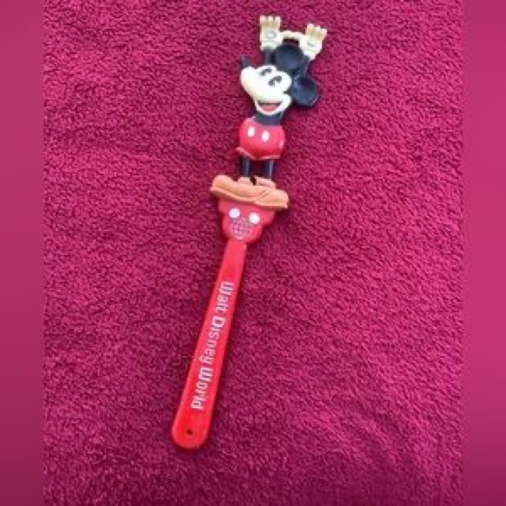 Disney Red and Black Mickey Mouse Wand Play Toy - Picture 1 of 7